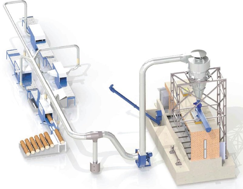 Aspiration Systems for carpenters' and fornitrure enterprises