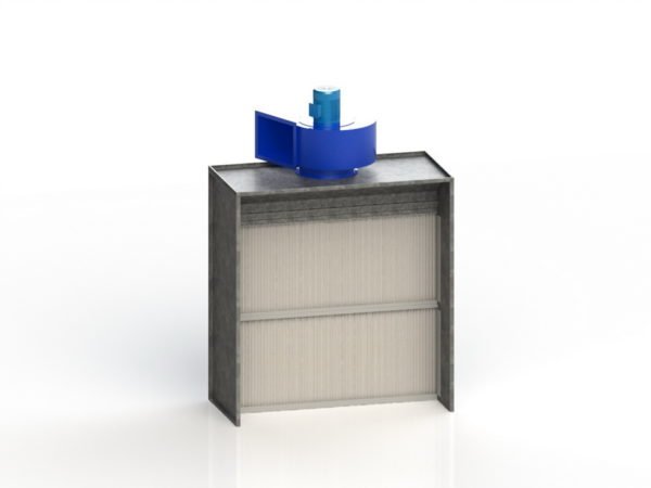 (TBS-2D) Cabina de pintura con filtros secos | Painting booth with dry filters - Image 2